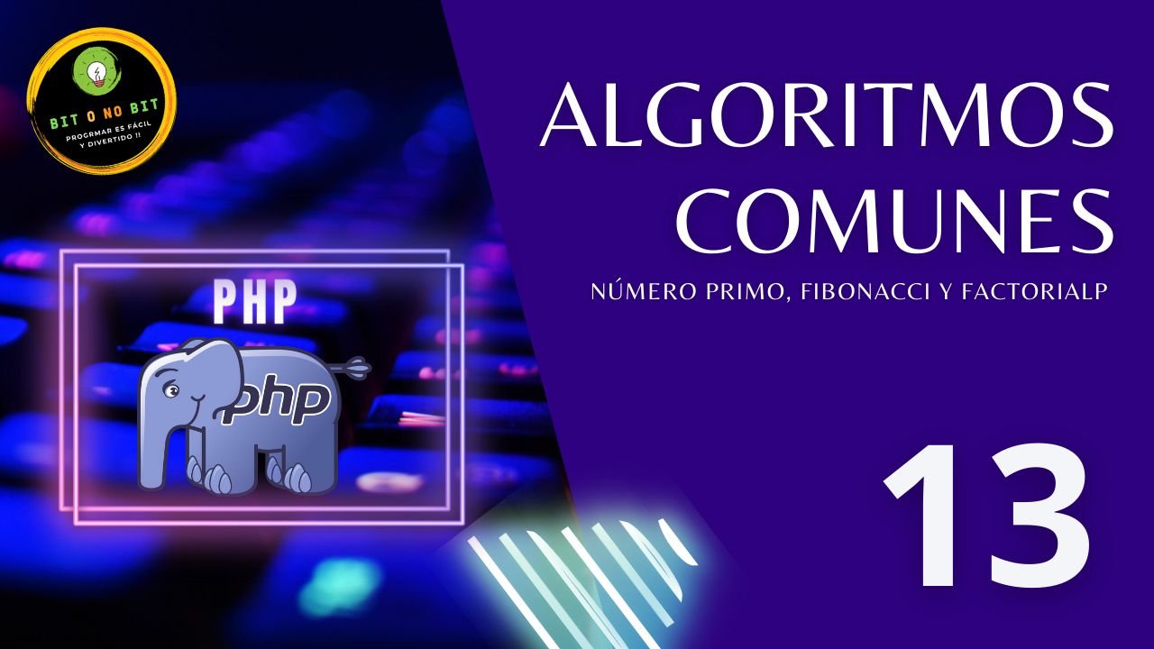 Imagen de un teclado retroiluminado y el logo de PHP con tonalidades violetas